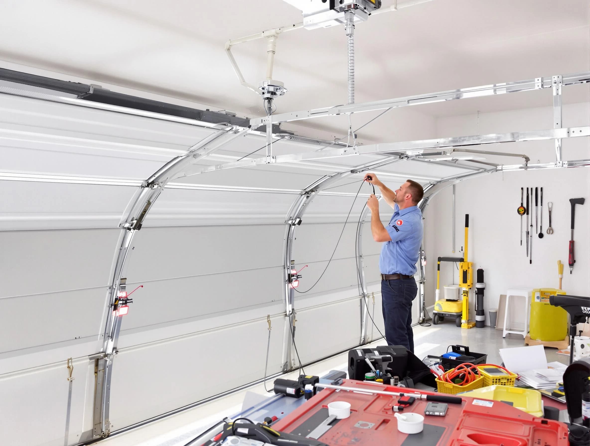 Garage door cable repair service by Oneonta Garage Door Repair in Oneonta