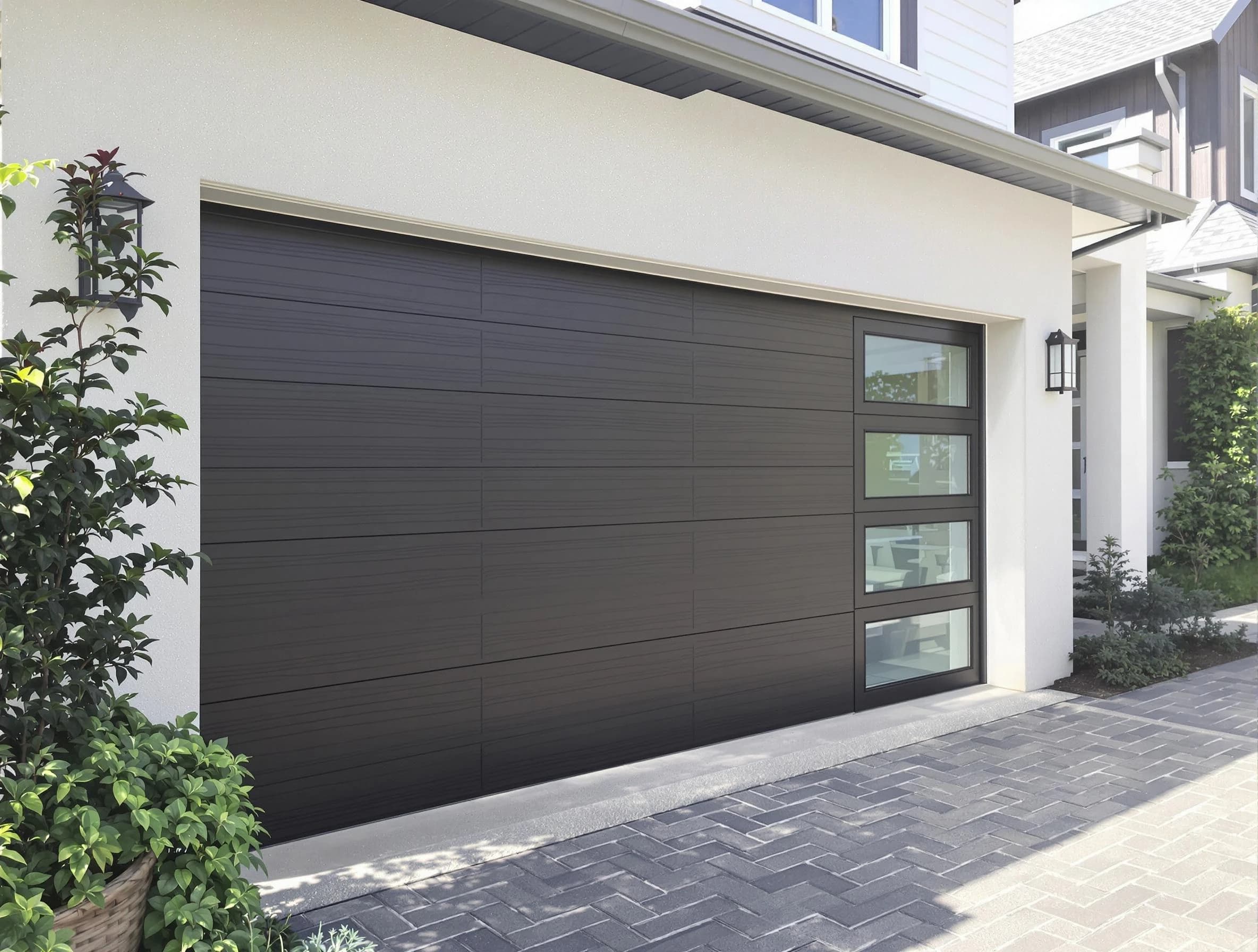 Custom garage door installation by Oneonta Garage Door Repair in Oneonta