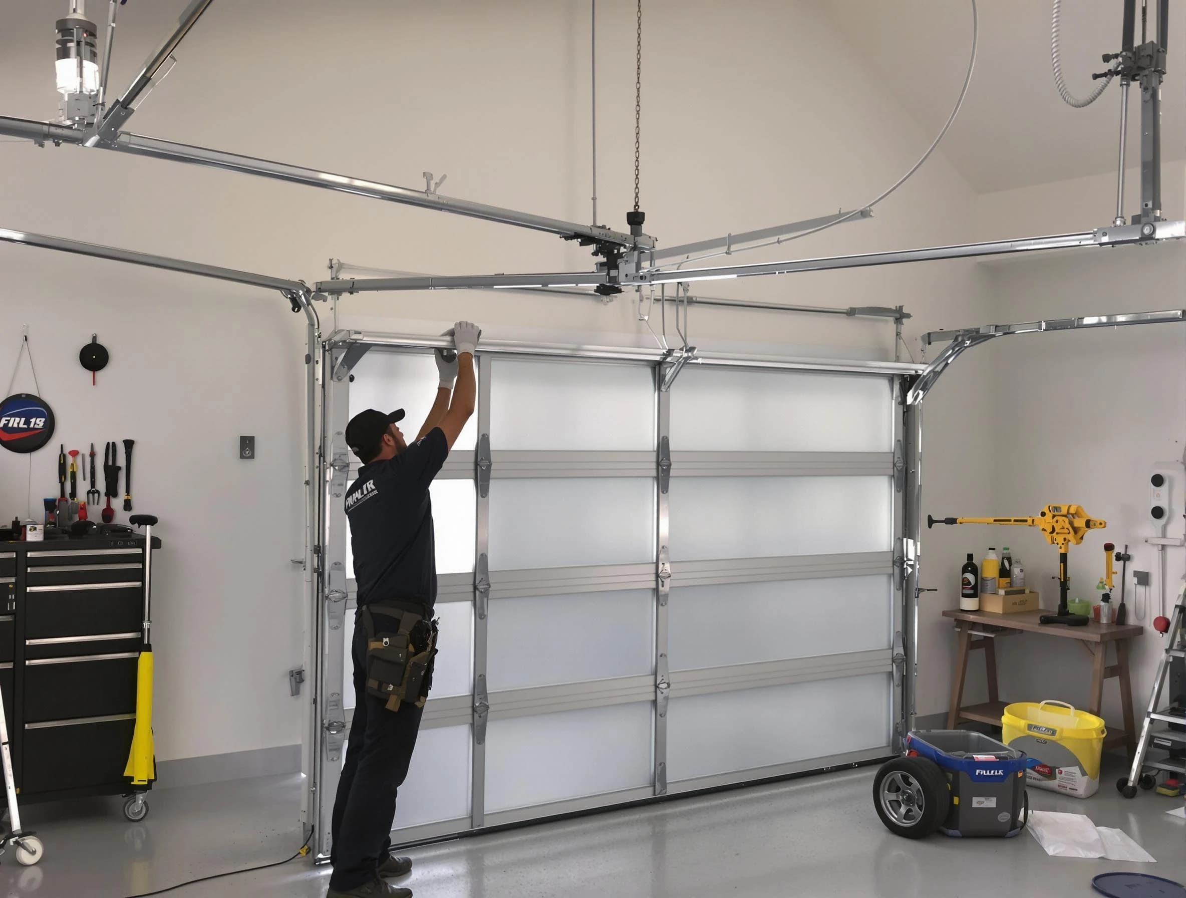 Oneonta Garage Door Repair certified team performing precision garage door installation in Oneonta