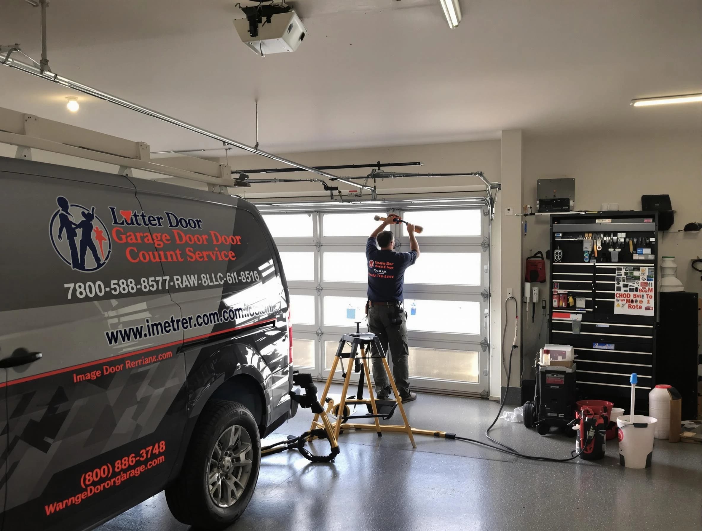 Oneonta Garage Door Repair rapid response team performing same-day repair in Oneonta