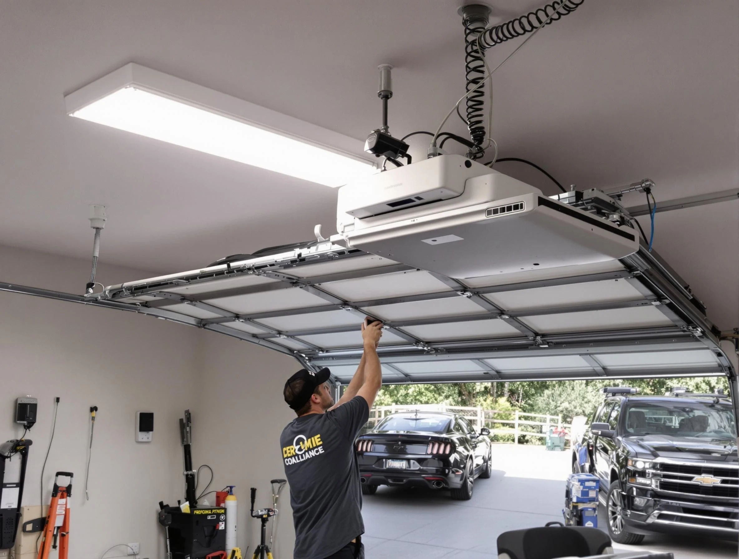 Garage Door Opener Installation in Oneonta