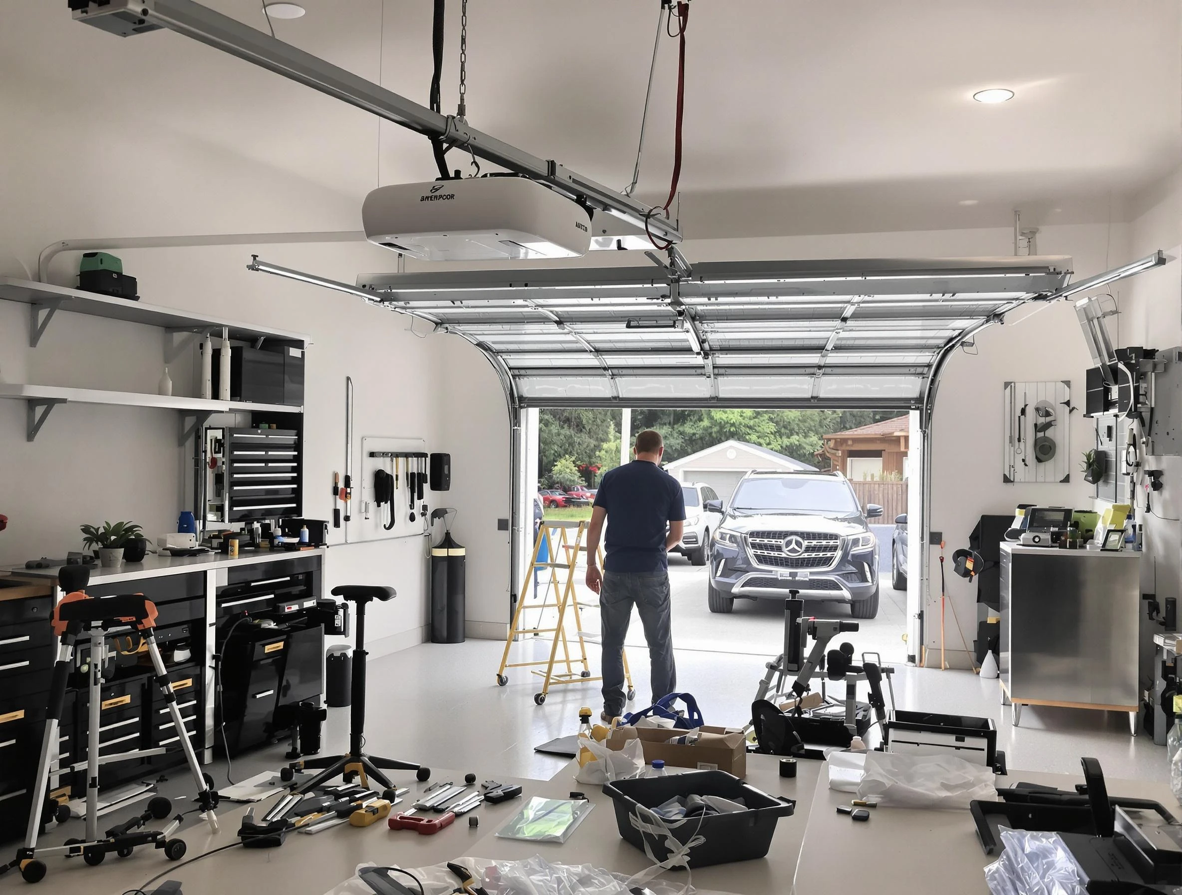 Garage door opener installation by Oneonta Garage Door Repair in Oneonta