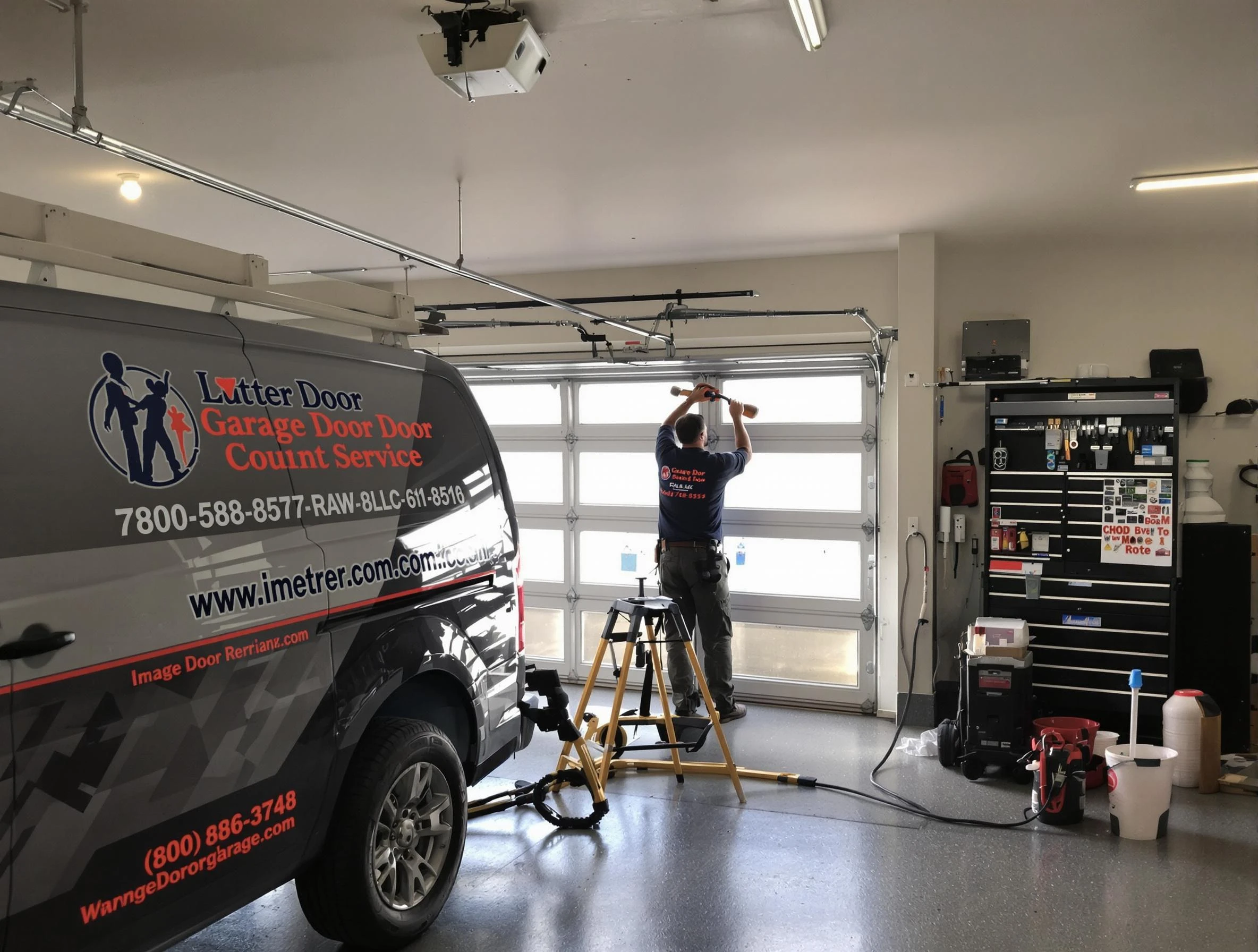 Oneonta Garage Door Repair rapid response team performing same-day repair in Oneonta